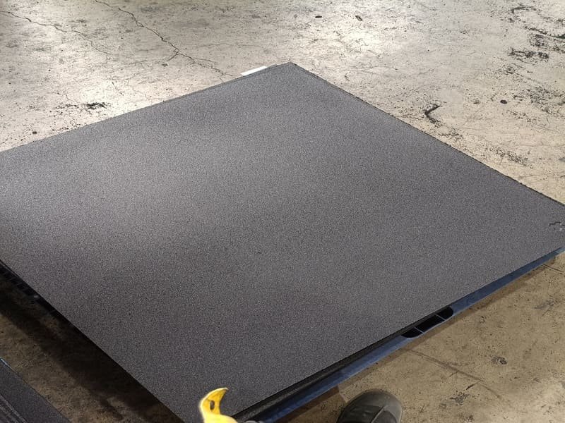 damaged rubber floor with keywords